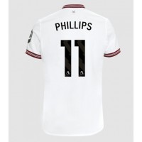 West Ham United Kalvin Phillips #11 Vonkajší futbalový dres 2023-24 Krátky Rukáv